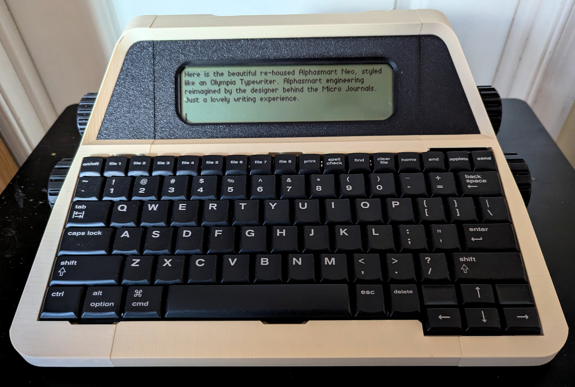 A Digital Typewriter