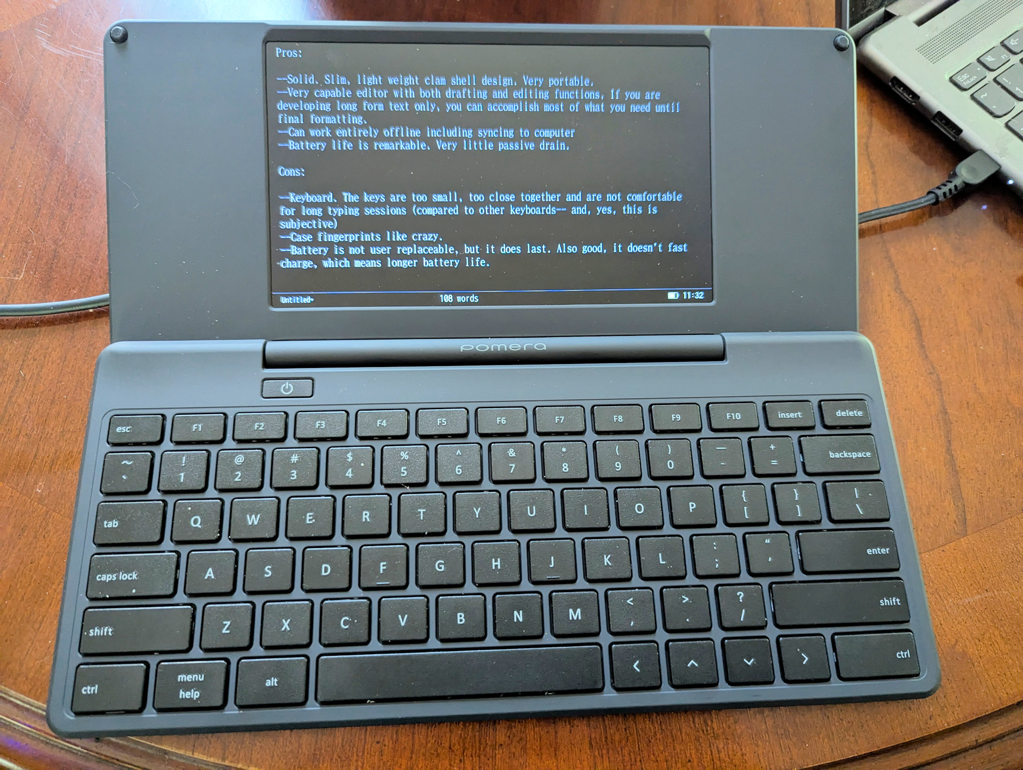 Portable Word Processor